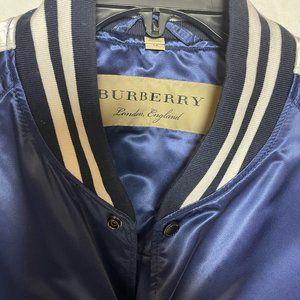 Burberry Baseball Jacket, Blue/White, size 54 (US - L)